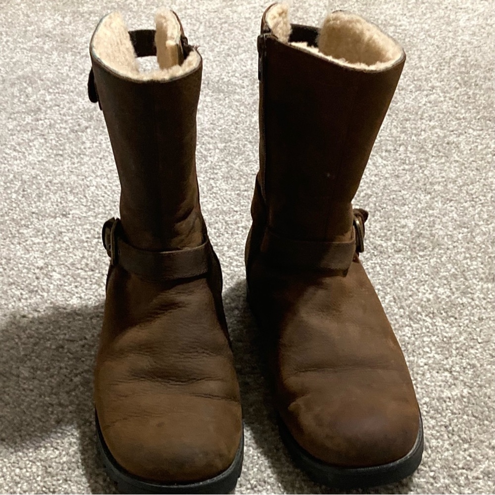 Ugg Java Grandle Womens Shearling-Lined Leather M… - image 1